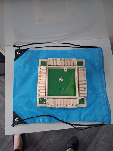 Shut the box travel - box, game