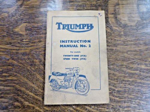 Triumph instruction manual - triumph,