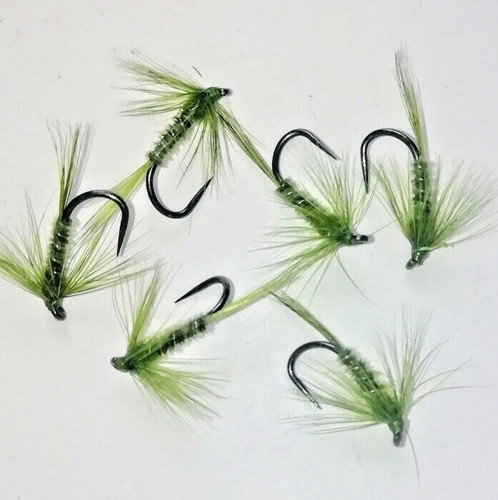 Barbless olive green - no.,