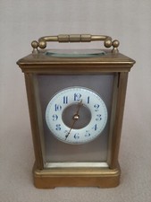 ANTIQUE FRENCH STRIKING CARRIAGE CLOCK
