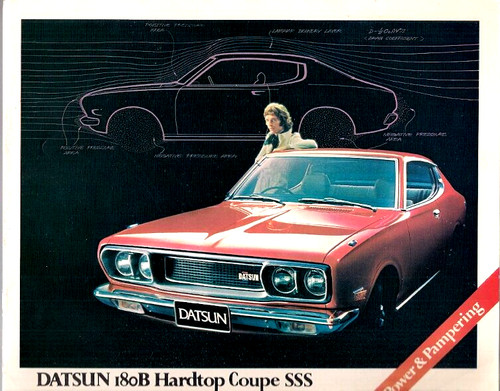 Datsun nissan bluebird 180b - datsun,
