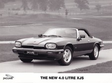JAGUAR THE NEW 4.0 LITRE XJS