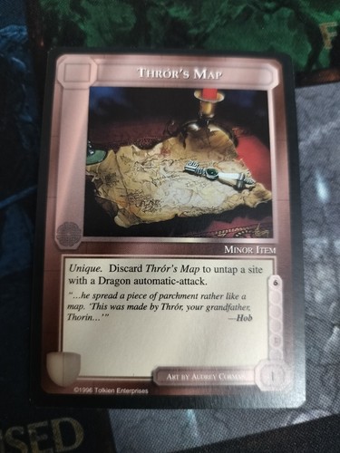 Middle earth ccg tcg - middle, thror's
