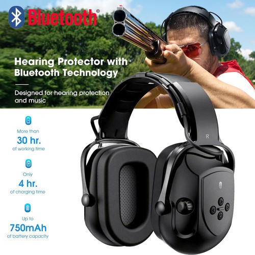 Mpow bluetooth ear defenders - bluetooth,