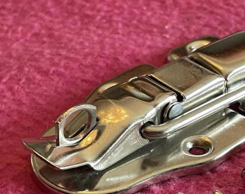 Nickel drawbolt latch w - 3",