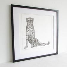 Gary Hodges Signed Cheetah