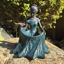 Angel Curtsy Bird Feeder Bath