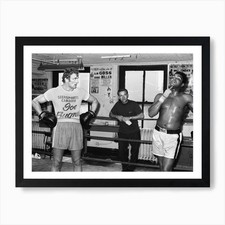 Joe Bugner With Muhammad Ali