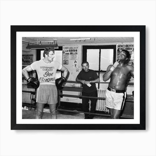 Joe bugner with muhammad ali - joe,