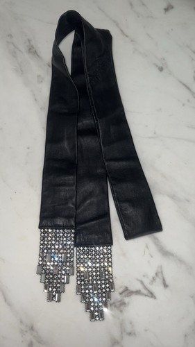 Malene birger black leather - by,