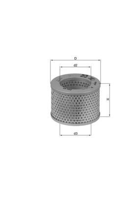Mahle lx192 air filter - lx192,