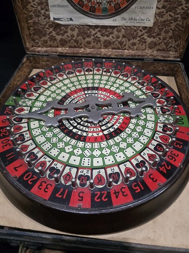 1920 vintage roulette wheel - 1920's,