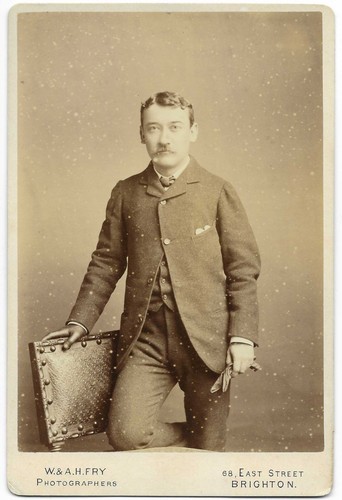 Cabinet card photo sussex - card,