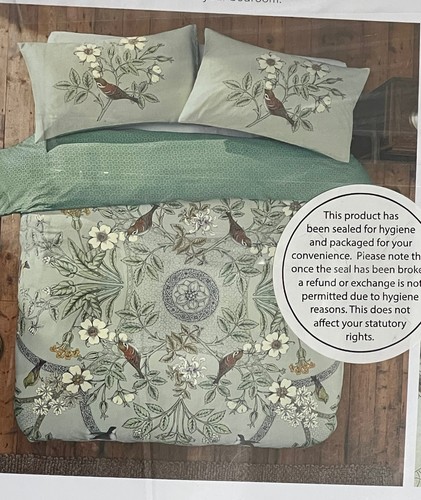 Dunelm garden birds duvet - garden,