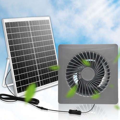 Solar exhaust fan 12v with - fan, dc