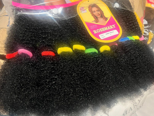 Afro kinky bulk synthetic - bulk,