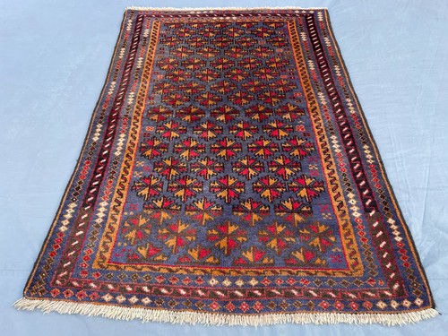 3x4 vintage afghan baluchi - 3x4,