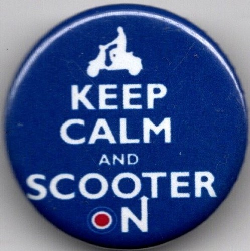Keep calm and scooter - keep, on