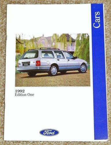 1992 ford cars brochure inc - brochure,