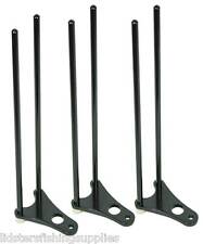 3 x NGT MINI BLACK SNAG EAR BARS FOR BITE ALARMS CARP FISHING TACKLE THREE