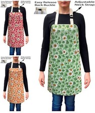 Handmade Daisies PVC Coated Wipe Clean Waterproof Aprons Premium Quality