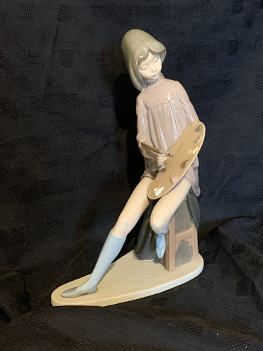 Nao lladro little girl - by,