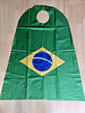 Kids Brazil Flag Cape, Party, Parade, Carnival, Sports, Olympics