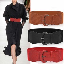 Women Ladies Wide Fashion Belt