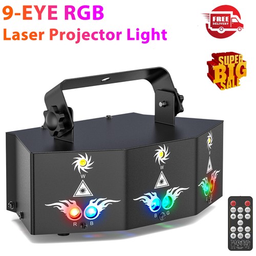 Eye led laser effect - laser, lights