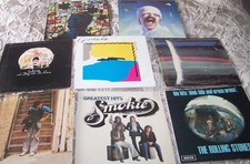 Job Lot Of Rock LP's Vintage