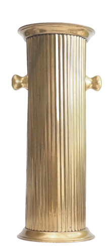 Vintage brass umbrella stand - vintage,