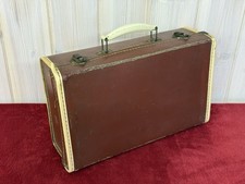 Vintage 1950s small red brown