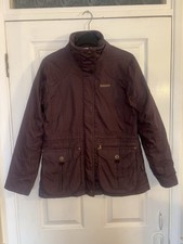 Women’s Craghoppers Goretex Breathable Waterproof Jacket Coat Burgandy Size 10