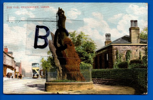 Postcard the oak headingley - postcard,