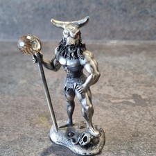 Pewter Figure of Minatour Myth