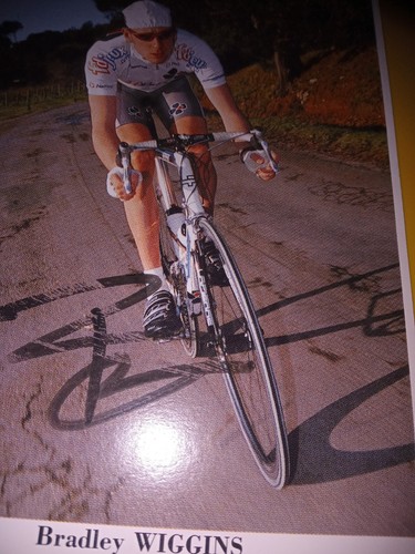 Bradley wiggins signed - bradley,