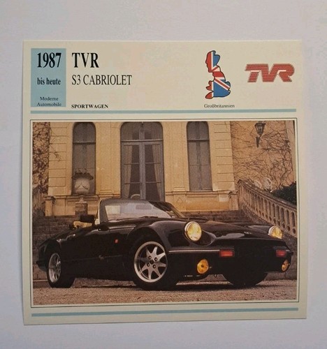 Sports car tvr cabriolet - car,