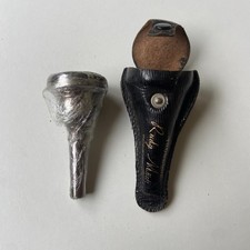 Rudy Muck No. 6 Cushion Rim Trombone Mouthpiece With Case - Made In England