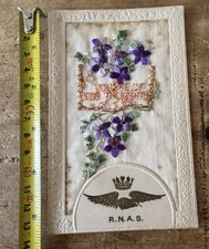 WW1 Embroidered Postcard