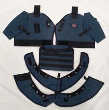 British Army Issue Blue Civilian Osprey Brassards, Plate Carrier MK4a (still 53)