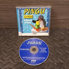 PINGU A Barrel of Fun Children 3-6 Puzzles Activity Educational CD-ROM Mac & PC