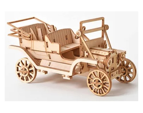 Wooden model vintage - wooden,