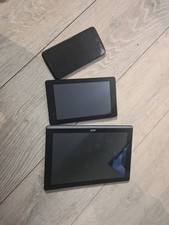 Job Lot Of Broken Tablets And Phone. Acer Tablet Kinfle Fire And Moto Phone