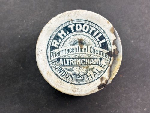 61462 old antique printed - printed, pot