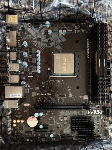Msi a320m pro - ryzen, 3