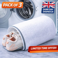 3x Mesh Shoe Laundry Bags