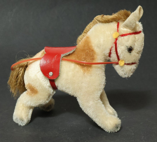 Antique steiff pony plush 13cm - steiff,