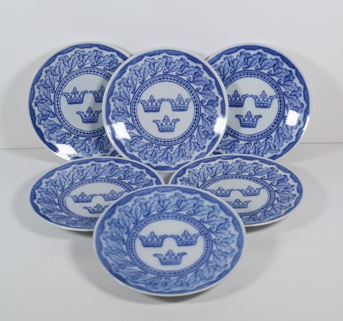 Six antique gustavsberg - six,