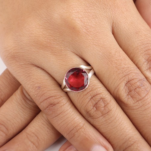 Pink tourmaline gemstone 925 - pink,