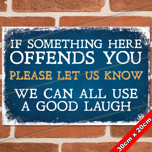 Something offends 30cm metal - offends,